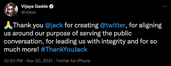 #ThankYouJack