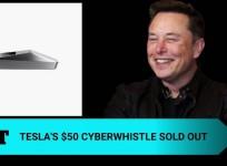 Tesla cyberwhistle sold out