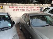 Hauz Khas delhi parking scam