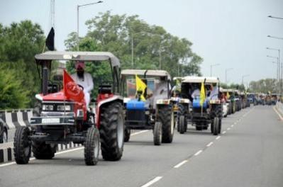 farmers protest