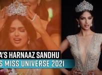 India's Harnaaz Sandhu wins Miss Universe 2021