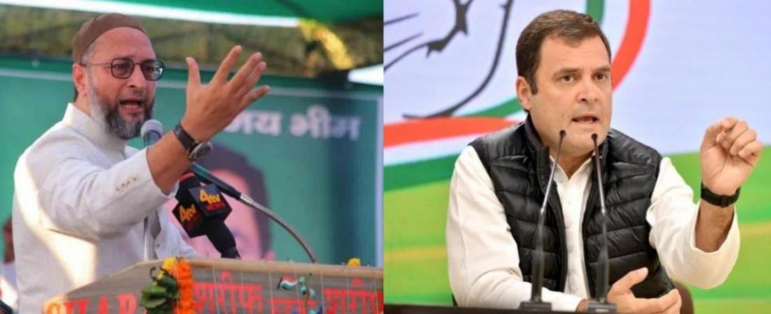 Asaduddin Owaisi and Rahul Gandhi.