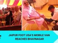 Jaipur Foot USA's mobile van helping differently-abled stand on their feet now in Gujarat's Mahuva