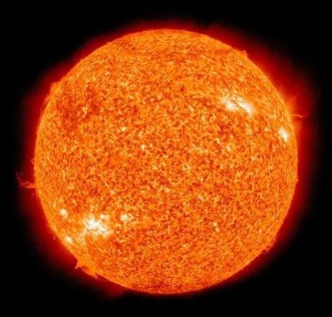 Representational Image solar storm