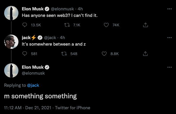 Jack Dorsey's epiphany on Web3, Elon Musk's backing sends netizens into frenzy [details]