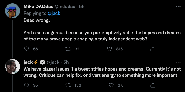 Jack Dorsey's epiphany on Web3, Elon Musk's backing sends netizens into frenzy [details]