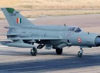 MiG-21 fighter jet crashes
