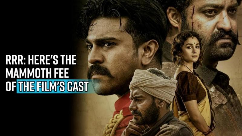 RRR: Ram Charan's Rs. 45 cr to Alia Bhatt's Rs. 9 cr; here's the mammoth fee of the film's cast