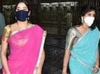 Jahnavi Kapoor at Tirumala