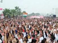 Congress 'Mahila Marathon' held in Lucknow