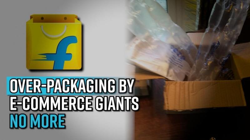 Over-packaging by e-commerce giants no more; Flipkart shows the eco-friendly way