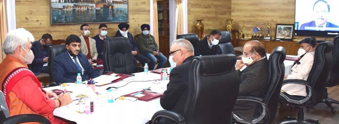 Lt General Manoj Sinha takes stock of post stampede situation at Mata Vaishno Devi Shrine LG Manoj Sinha