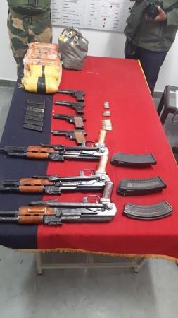 Arms recovered on IB