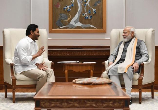 Jagan meets Modi; discusses funds release, pending issues Jagan meets Modi; discusses funds release, pending issues
