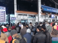 Scene of Srinagar airport
