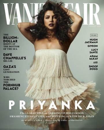 Outsider who broke down barriers: 'Vanity Fair' puts Priyanka on its cover. Outsider who broke down barriers: 'Vanity Fair' puts Priyanka on its cover.