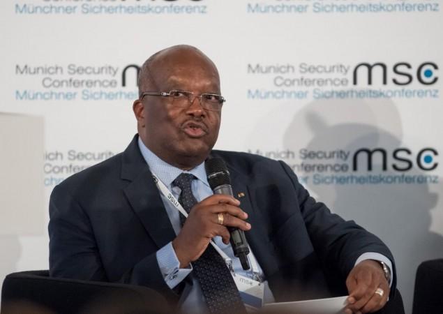 Burkina Faso president Roch Kabore