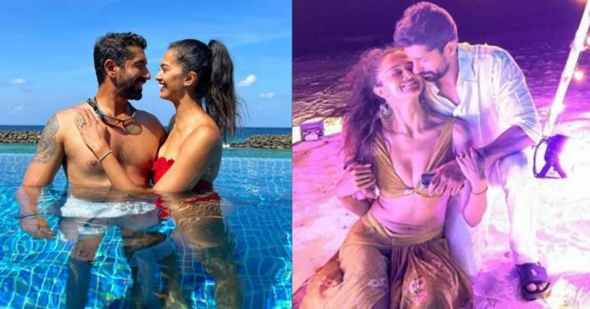 Shubra Aiyappa Gets Engaged to Vishal Sivappa. Shubra Aiyappa Gets Engaged to Vishal Sivappa