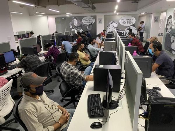 Fake call centre busted in Noida. Fake call centre busted in Gurugram.
