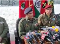 IGP Kashmir Vijay Kumar and GoC Victor Force Prashant Shrivastava
