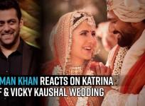 Finally, Salman Khan reacts on Katrina Kaif – Vicky Kaushal wedding; Insists he is not single