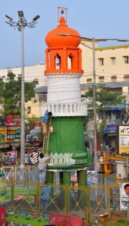 : Andhra Pradesh's Jinnah Tower gets tricolour coat