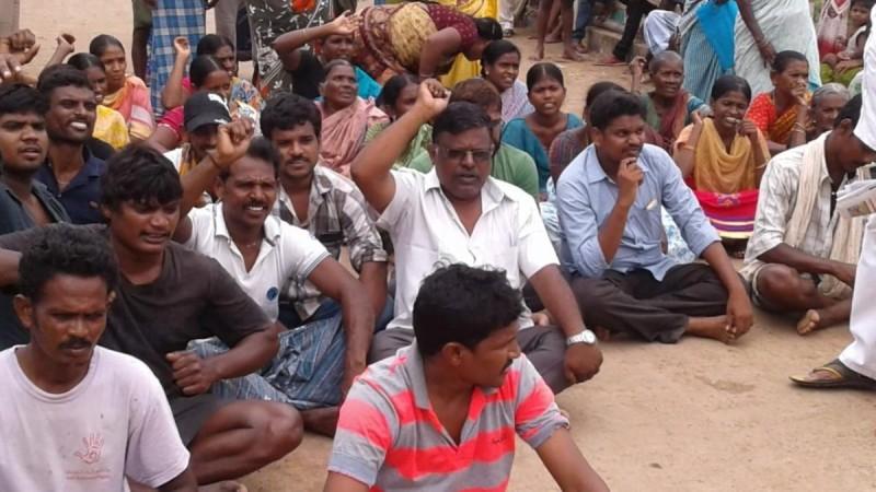 Andhra Pradesh CPM cadres protest farm bills statewide