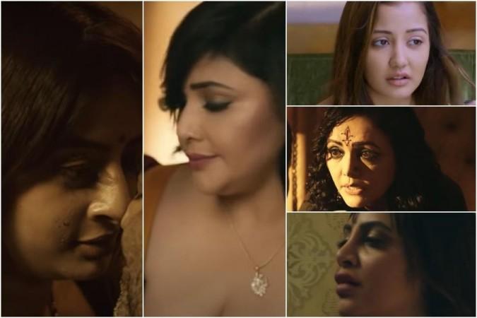 Screengrabs from web series hot web series