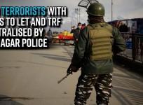 Two terrorists with links to LeT and TRF neutralised by Srinagar Police; both wanted criminals