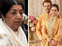 Lata Mangeshkar, Isha Ambani, Anand Piramal