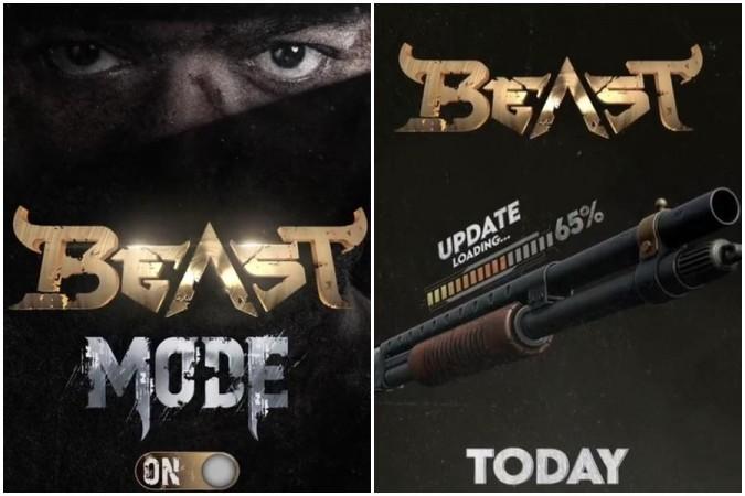 Vijay in Beast. Vijay's Beast