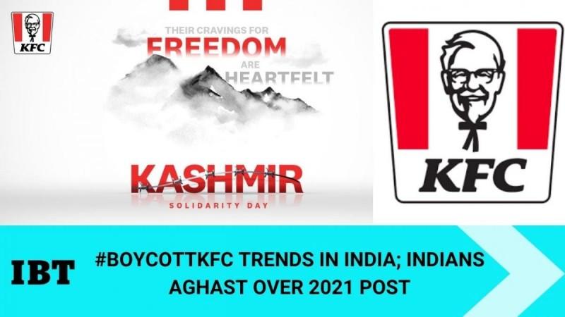 Boycott KFC trends in India; eatery's 2021 post on Kashmir triggers fresh controversy [details]