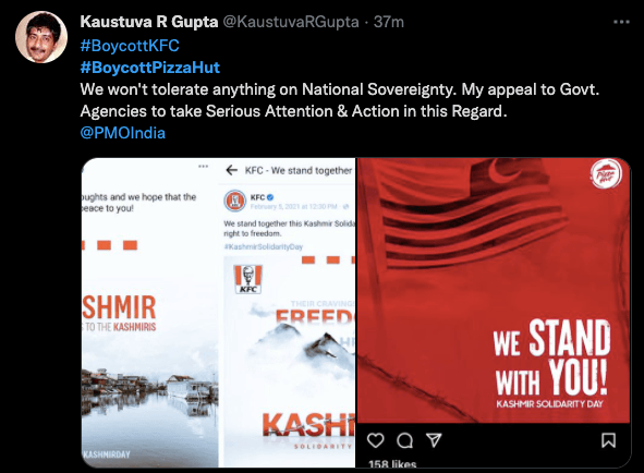 Boycott Pizza Hut is trending in India for same reasons as Boycott Hyundai and Boycott KFC [details]