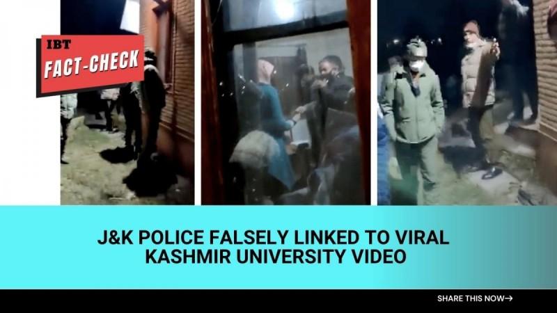 Fact check: J&K Police didn't threaten KU students; issues clarification [truth here]