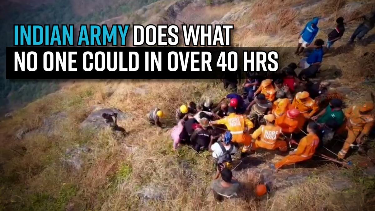Indian Army does what no one could in over 40hrs; rescues young trekker from Koormbachi hillock