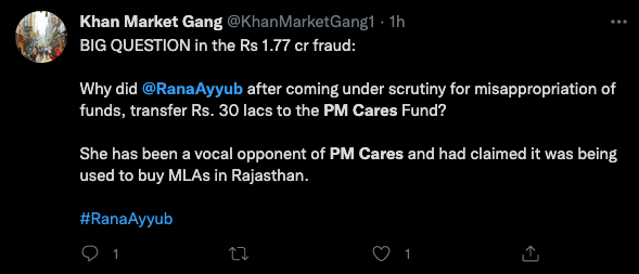 Attack in public, donating in secret; Rana Ayyub's donation to PM Cares baffles netizens [details]