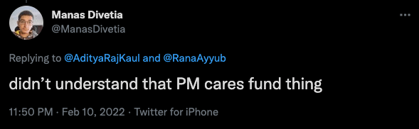 Attack in public, donating in secret; Rana Ayyub's donation to PM Cares baffles netizens [details]