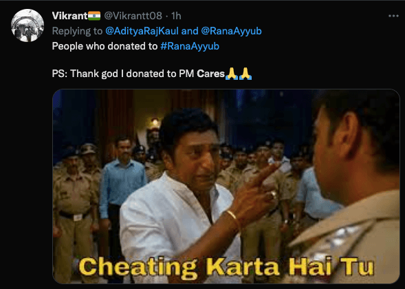 Attack in public, donating in secret; Rana Ayyub's donation to PM Cares baffles netizens [details]