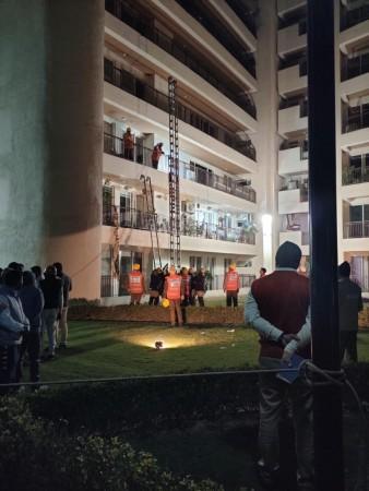 Gurgaon's Chintels Paradiso apartment roof collapses; two feared dead, many injured [updates]