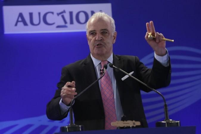 Auctioneer Hugh Edmeades