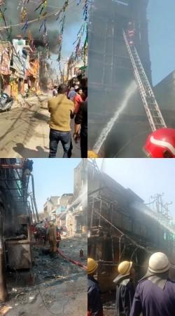 Fire at Delhi restaurant