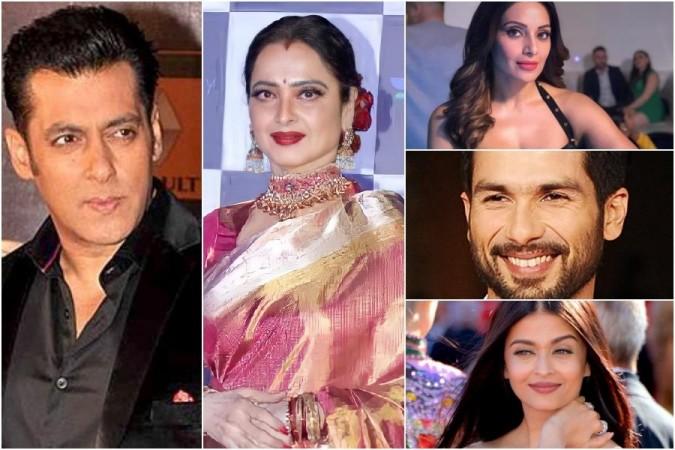 Salman Khan, Rekha, Bipasha Basu, Shahid Kapoor, and Aishwarya Rai love failure