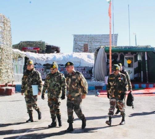 Eastern Army commander reviews preparedness along Sikkim border Eastern Army commander reviews preparedness along Sikkim border