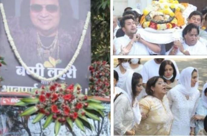 Bappi Lahiri funeral Bappi Lahiri funeral