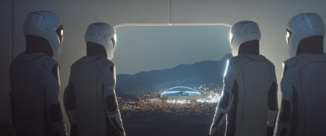 Future astronauts on Mars Mars