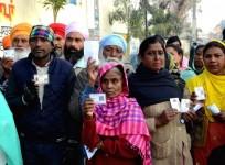 4.80% polling in Punjab in first one hour (Ld)