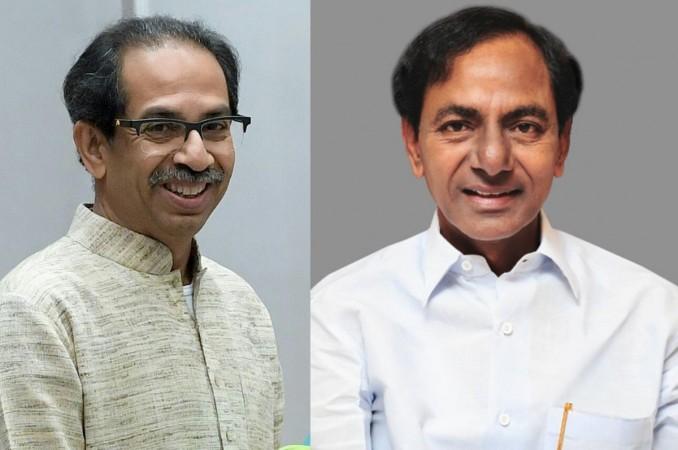 K. Chandrasekhar Rao and Uddhav Thackeray K. Chandrasekhar Rao and Uddhav Thackeray.