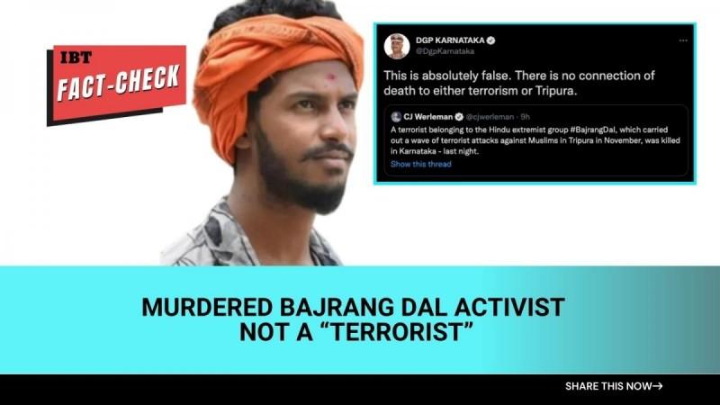 Fact check: Murdered Bajrang Dal activist not