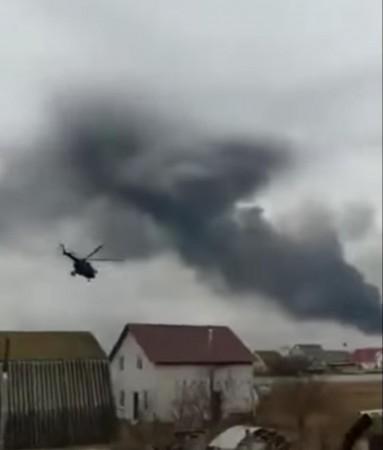 Ukraine has shot down a Russian transport plane IL-76 near Vasylkiv town in Kiev region, the General Staff of the Ukrainian Armed Forces said in a statement on Facebook, Xinhua news agency reported.