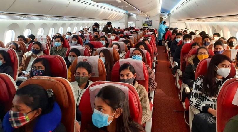Air India flight carrying 240 students from Ukraine lands in Delhi